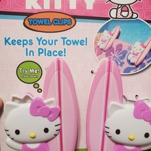 Hello Kitty Towel Clips